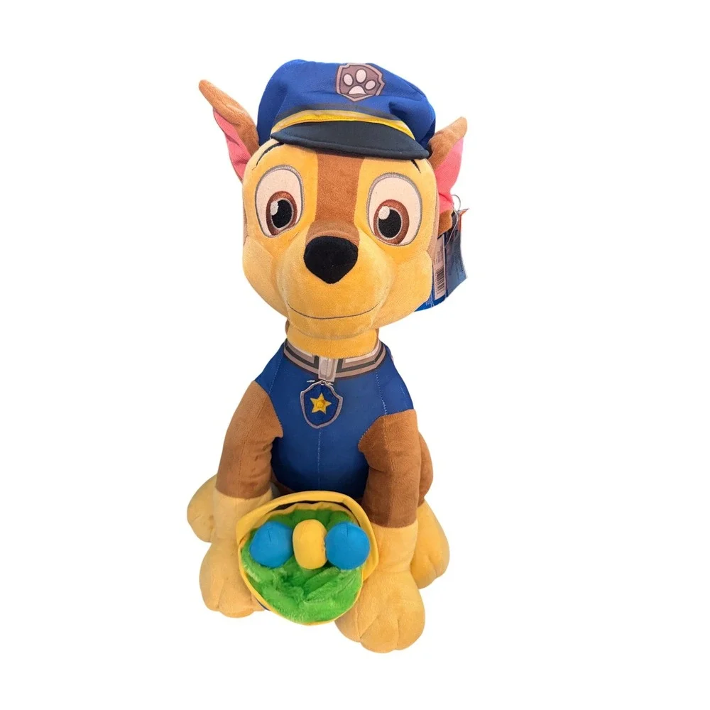 PAW Patrol Chase Police Dog Plush Large 21 Inch Nick‎ Jr Spin Master Kawaii